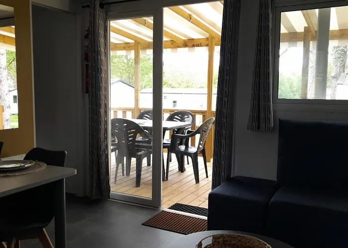 펜션 Mysavinahouse Mobilhome 4 A 6 Pers 4 Etoiles 피리악-쉬르-메르