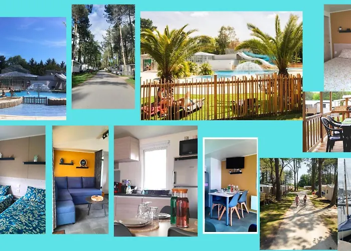 펜션 Mysavinahouse Mobilhome 4 A 6 Pers 4 Etoiles